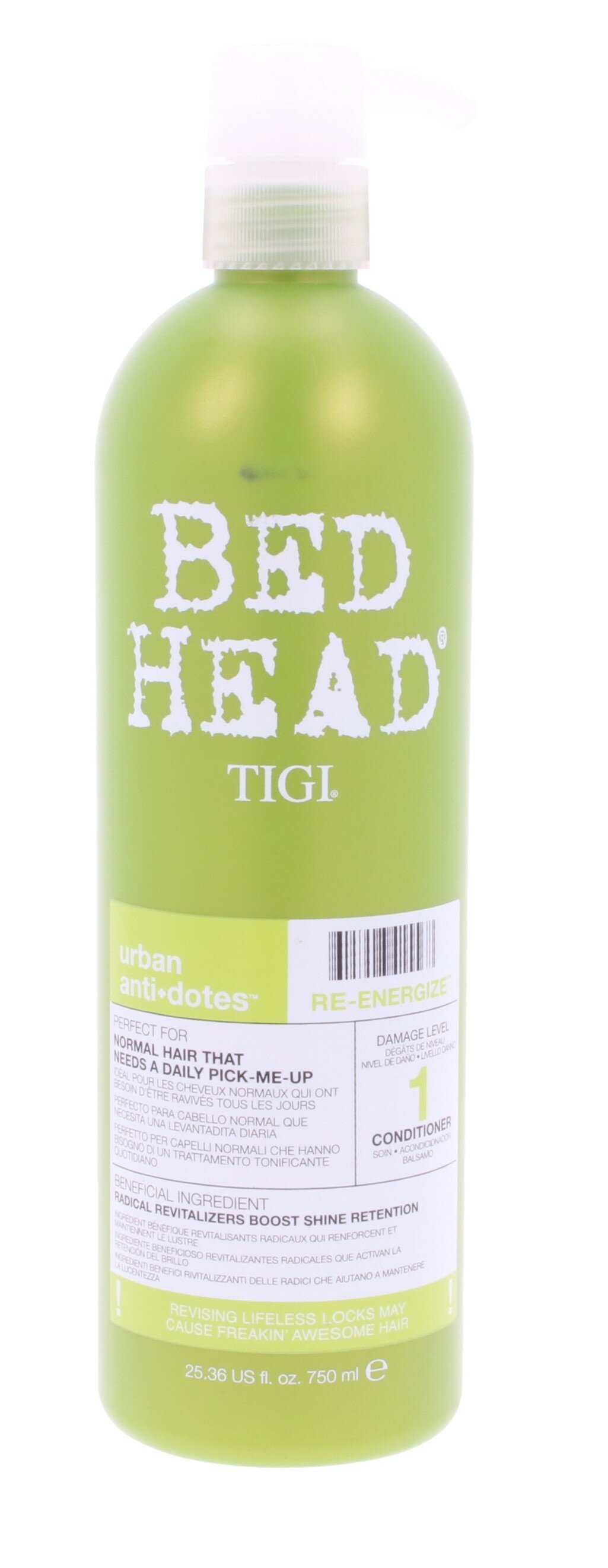 Tigi Bed Head Urban Antidotes Re-Energize Conditioner 750ml