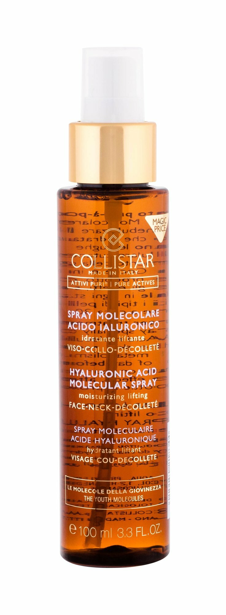 Collistar Active Pure Hyaluronic Acid Molecular Spray 100ml