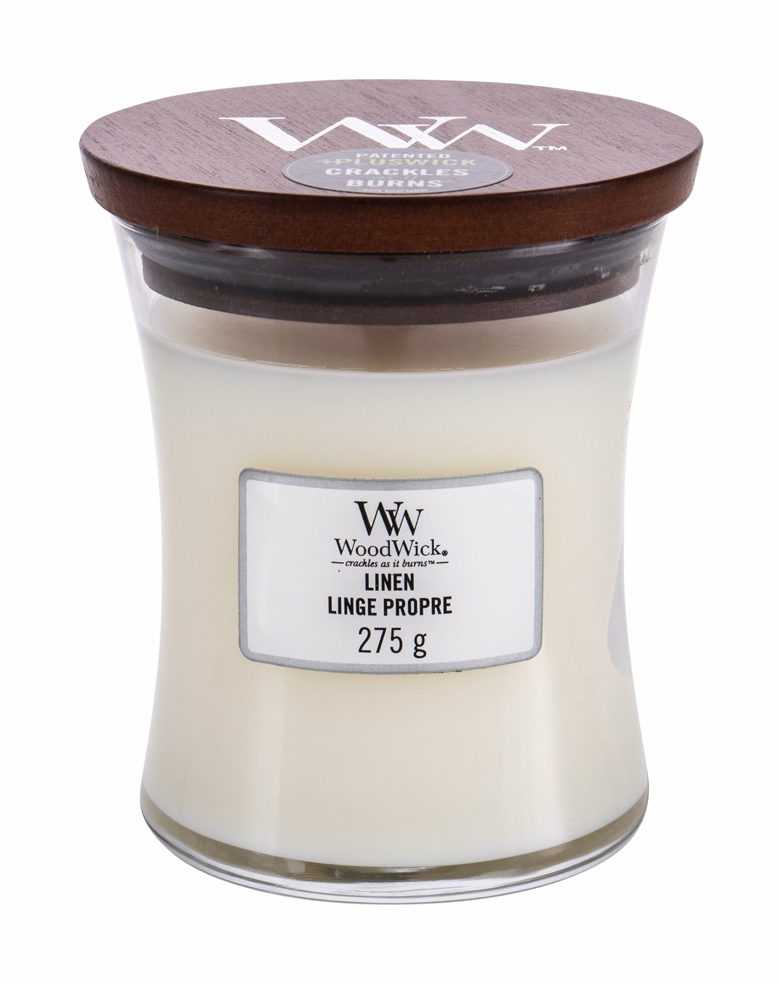 WoodWick Linen Duftkerze 275 g