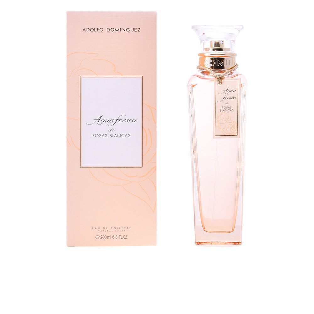 Adolfo Dominguez Agua Fresca de Rosas Blancas Eau de Toilette für Frauen 200 ml