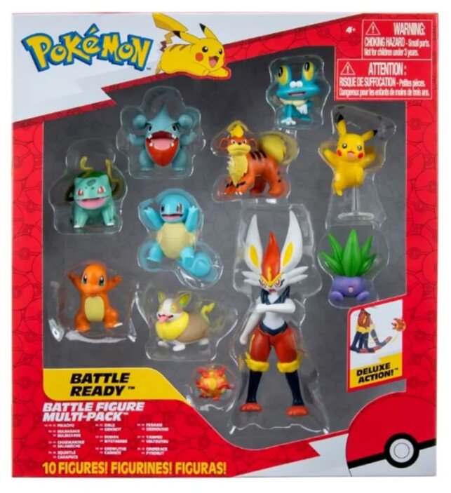 Pokemon - Kampf-Figur 10er Pack (PKW2855)