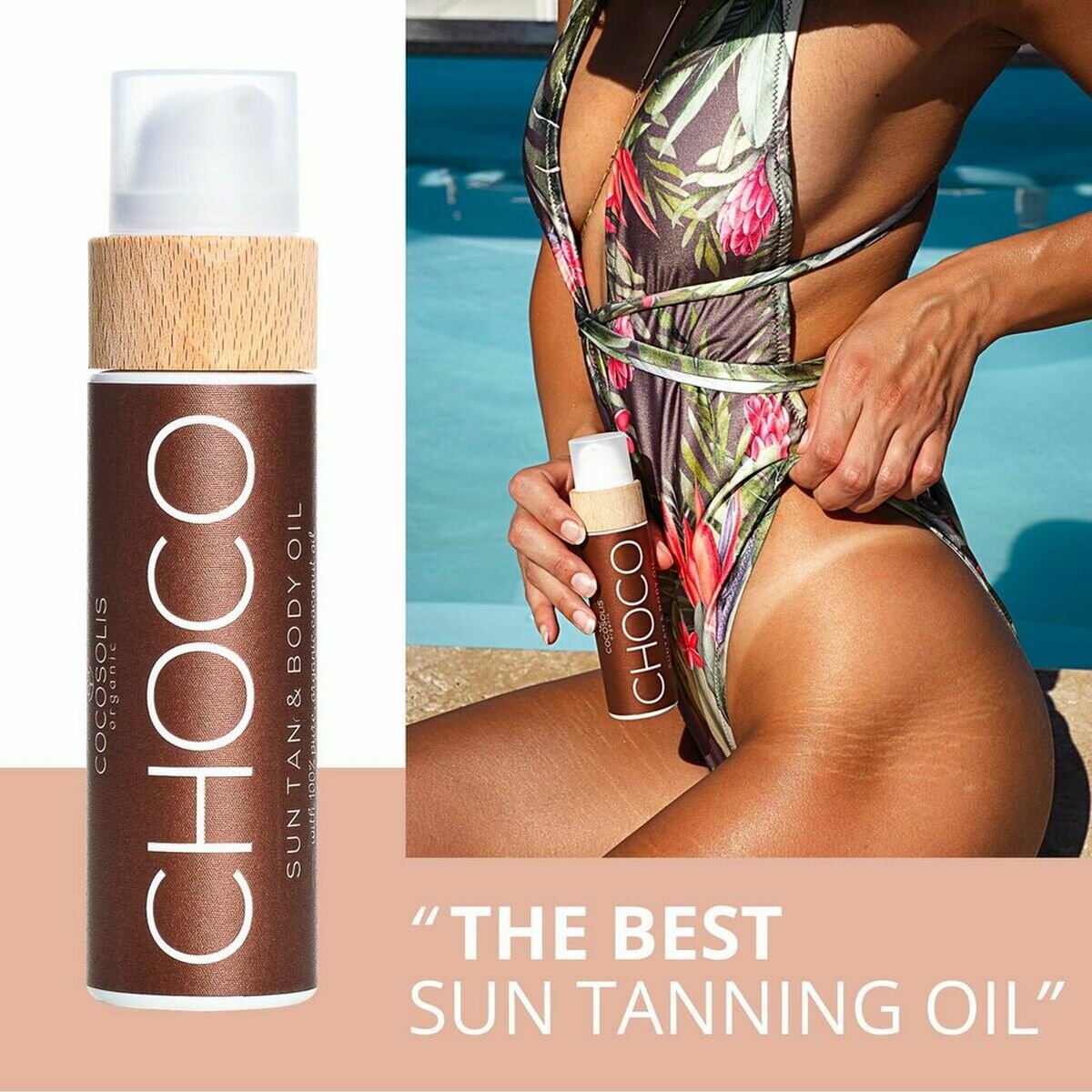 Cocosolis Choco Sun Tan & Body Oil 110ml