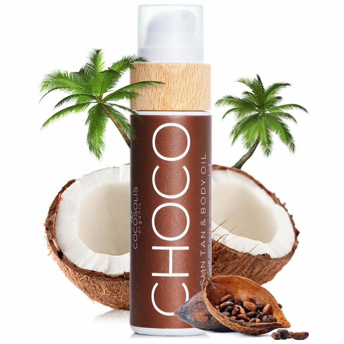Cocosolis Choco Sun Tan & Body Oil 110ml