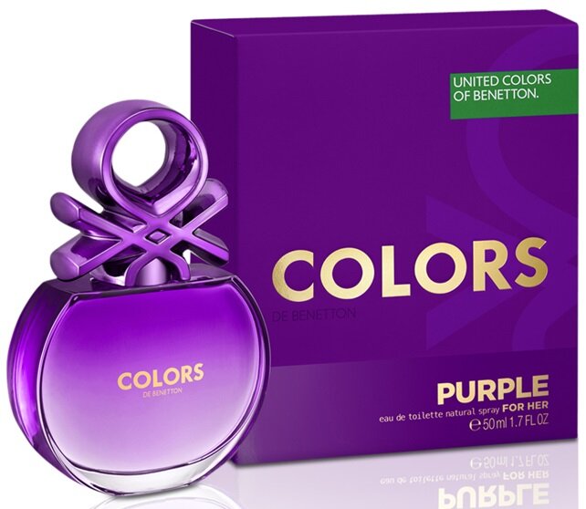 Benetton Colors Purple Eau De Toilette 80ml Spray
