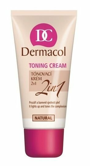 Dermacol 2in1 Hypoallergene Tönungscreme und Make-up Natural 30 ml