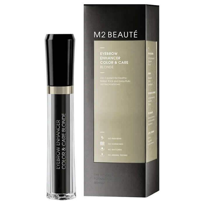 M2 Beauté Eyebrow Enhancer Color y Amp; Care Blonde 6ml