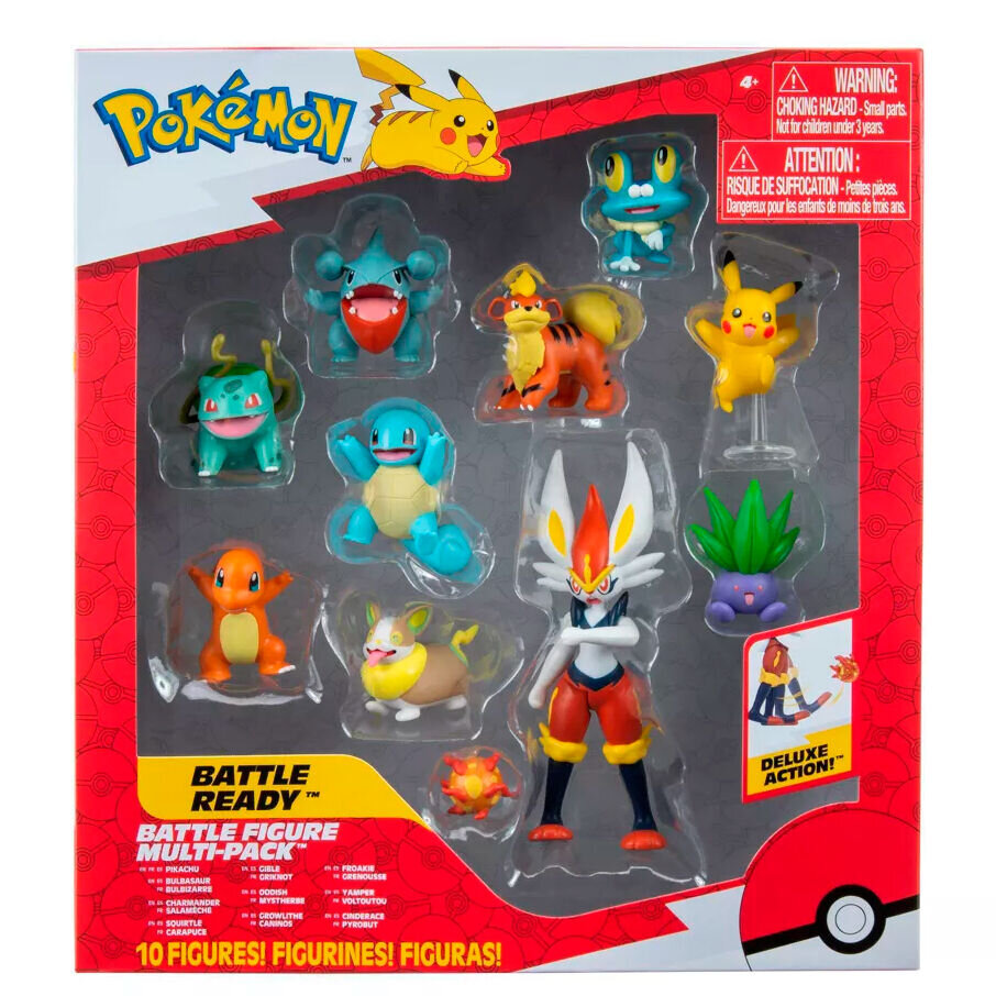 Pokemon - Kampf-Figur 10er Pack (PKW2855)