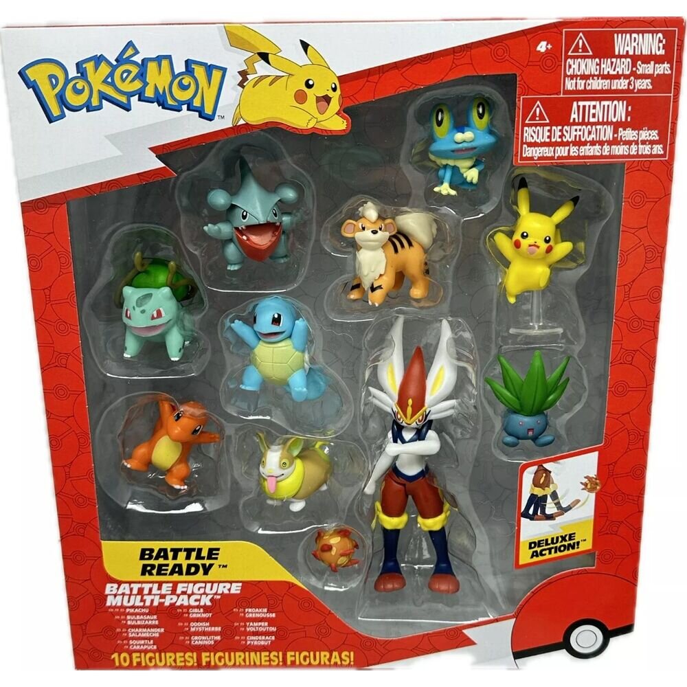 Pokemon - Kampf-Figur 10er Pack (PKW2855)