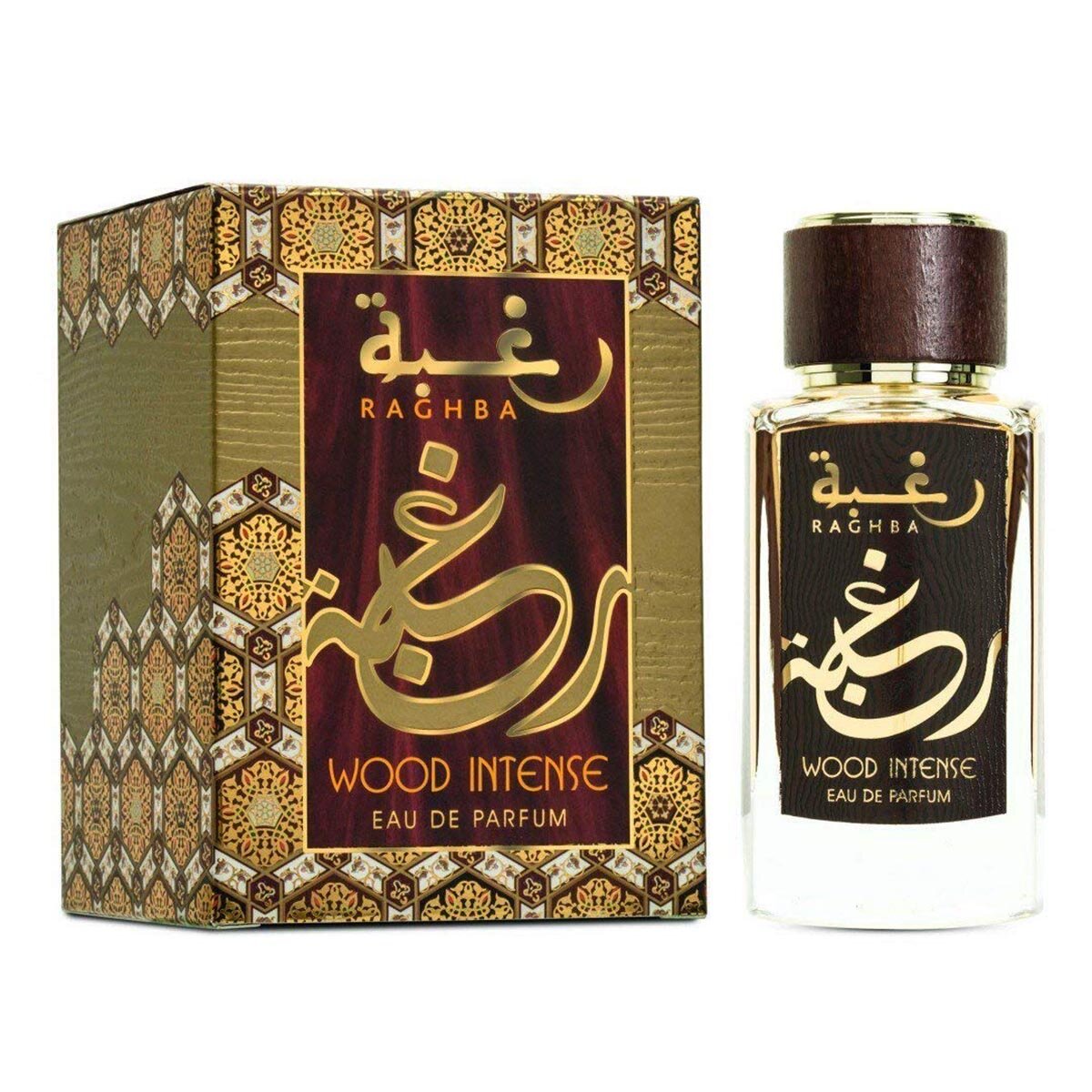Lattafa Raghba Wood Intense Eau de Parfum für Herren 100 ml
