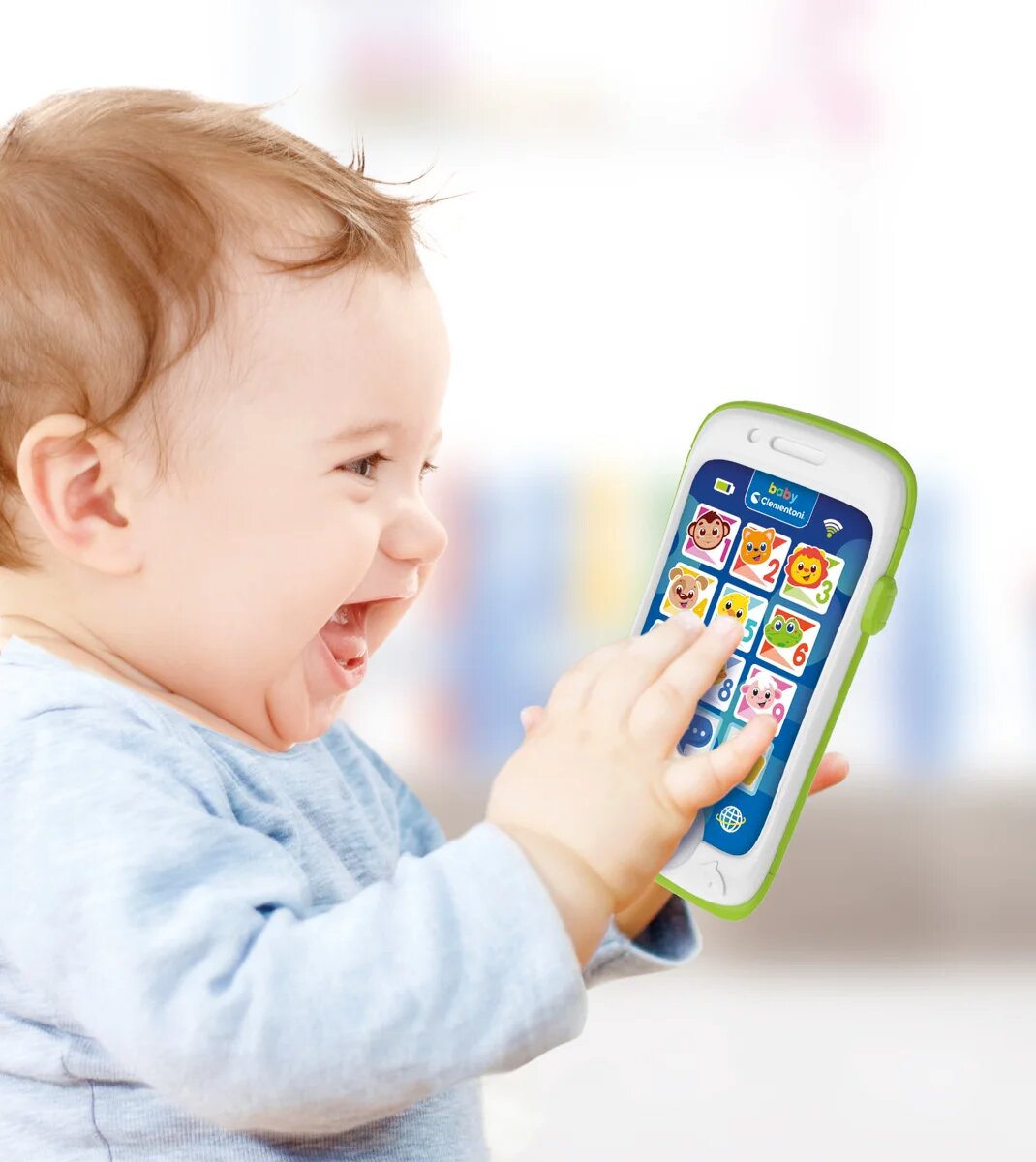 CLEMENTONI BABY Interaktivní smartphone Touch&Play