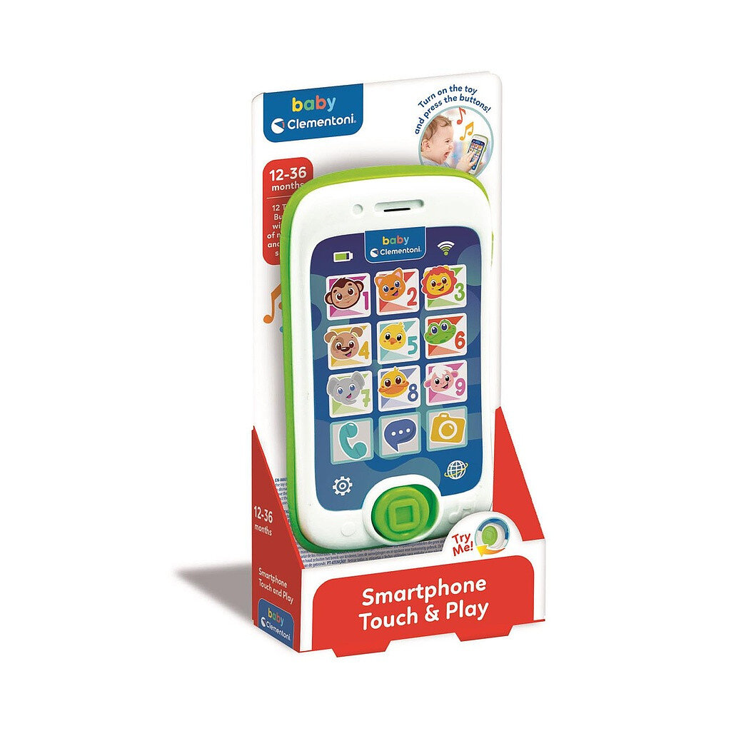 CLEMENTONI BABY Interaktivní smartphone Touch&Play
