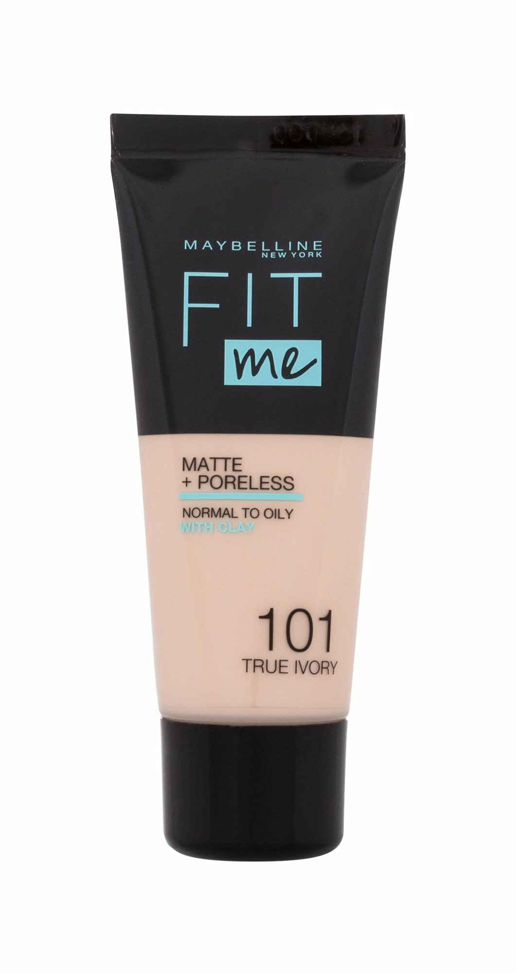 Maybelline New York Fit Me Matte & Poreless Foundation 101 True Ivory 30ml