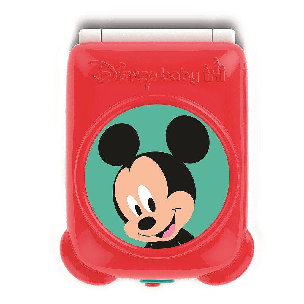Disney Mickey Mirror interaktives faltbares Smartphone Clementoni