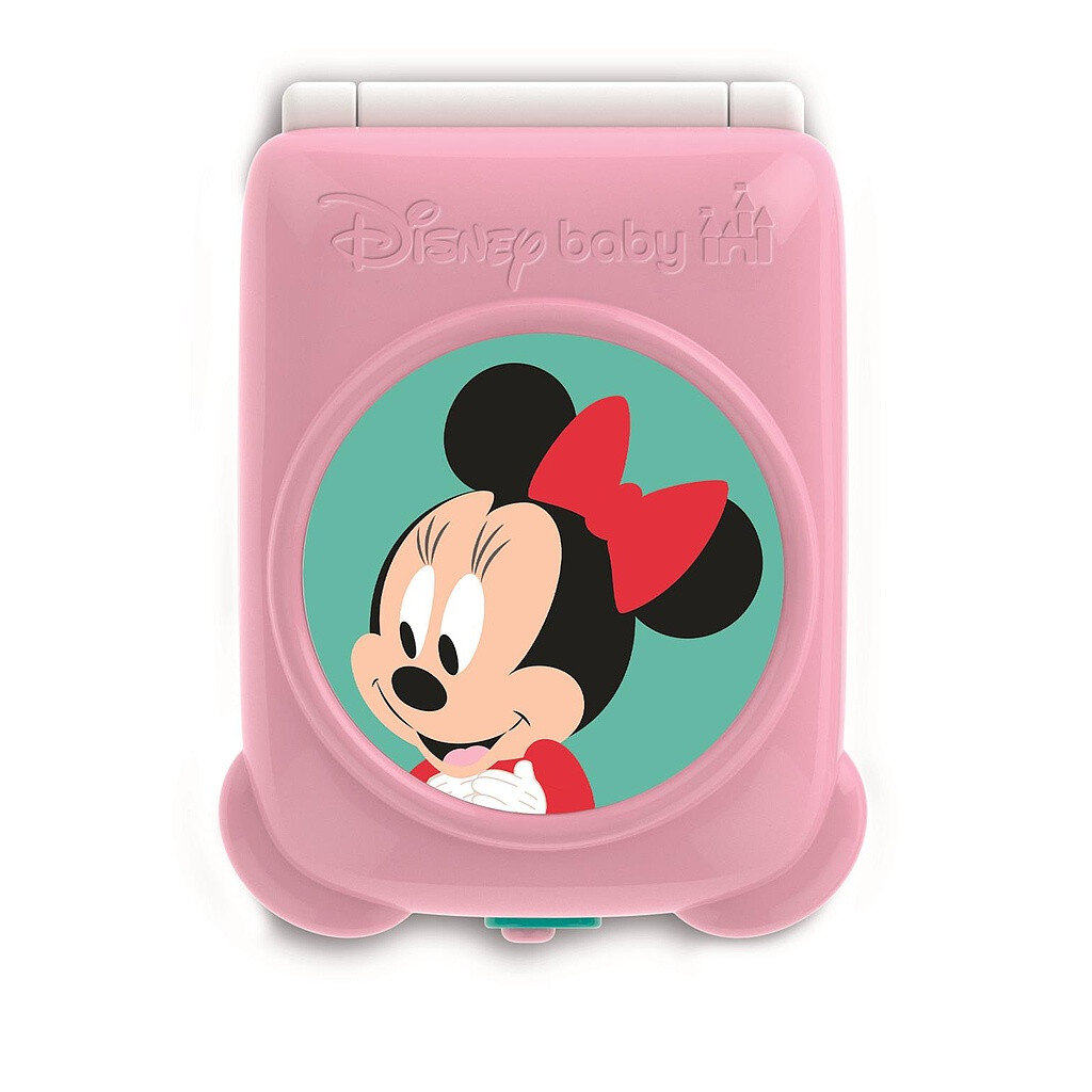Disney Minnie Mirror interaktives klappbares Smartphone Clementoni