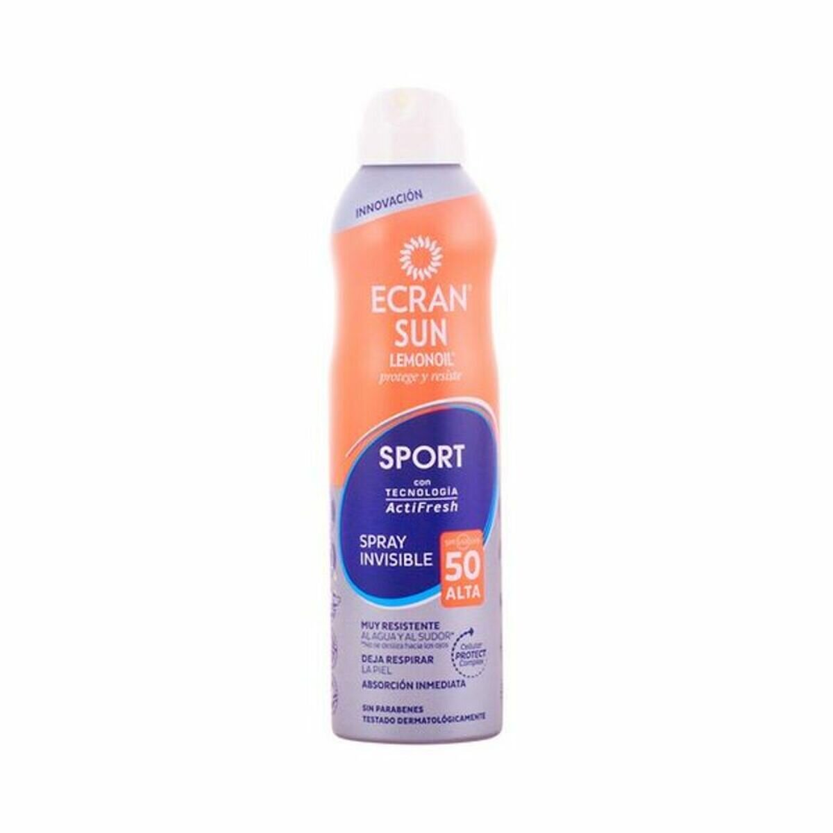 Ecran Sun Lemonoil Sport Invisible Spray Spf50 250ml