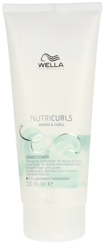 Wella Nutricurls Detangling Conditioner 200ml