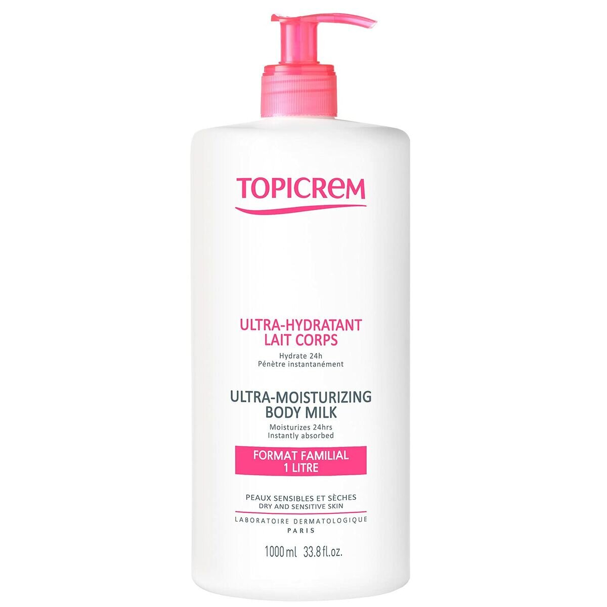 Topicrem Ultra-Moisturising Body Lotion 1000ml