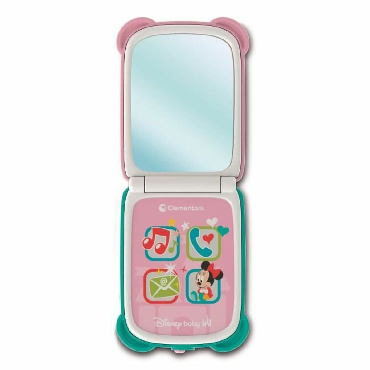 Disney Minnie Mirror interaktives klappbares Smartphone Clementoni