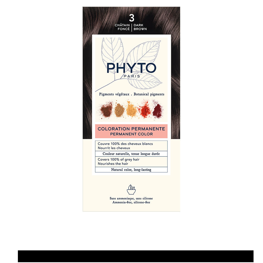 PHYTOCOLOR #3-castaño oscuro 4 u