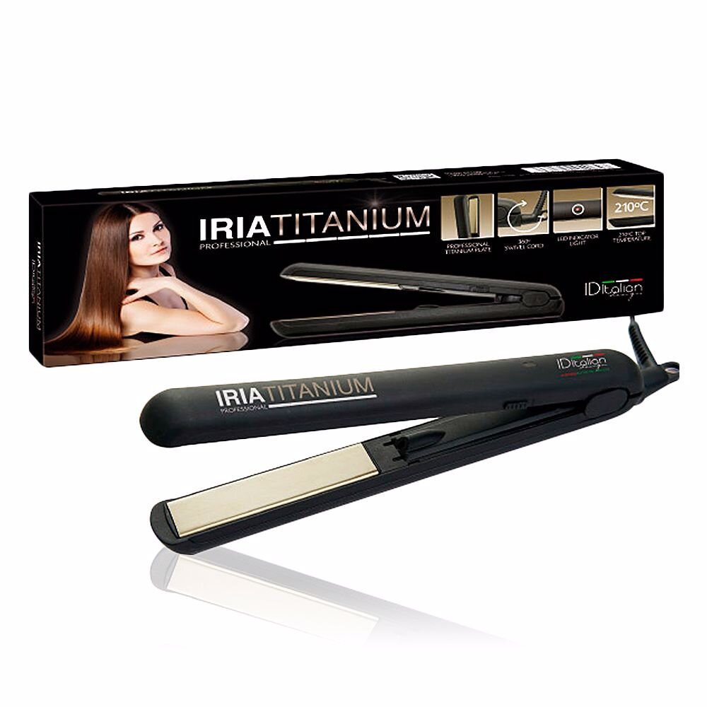 IRIA TITANIUM plancha profesional