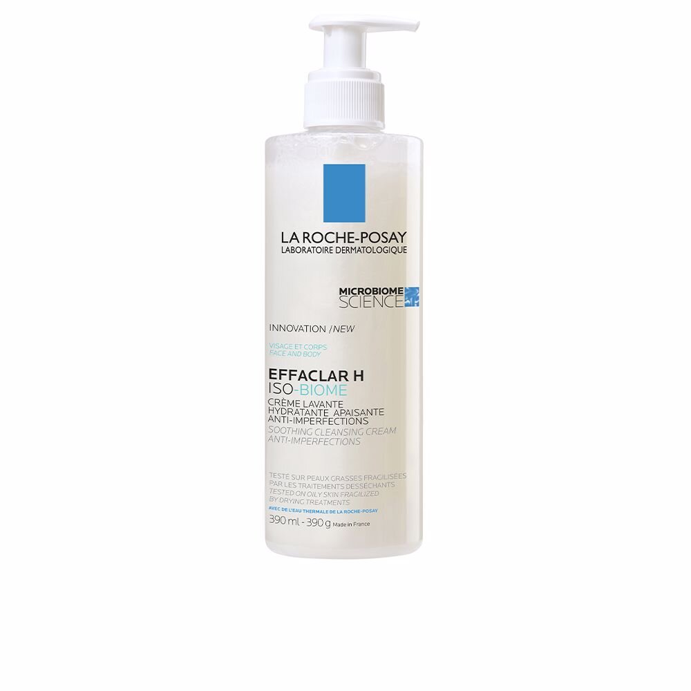 EFFACLAR H ISO-BIOME crème lavante 390ml