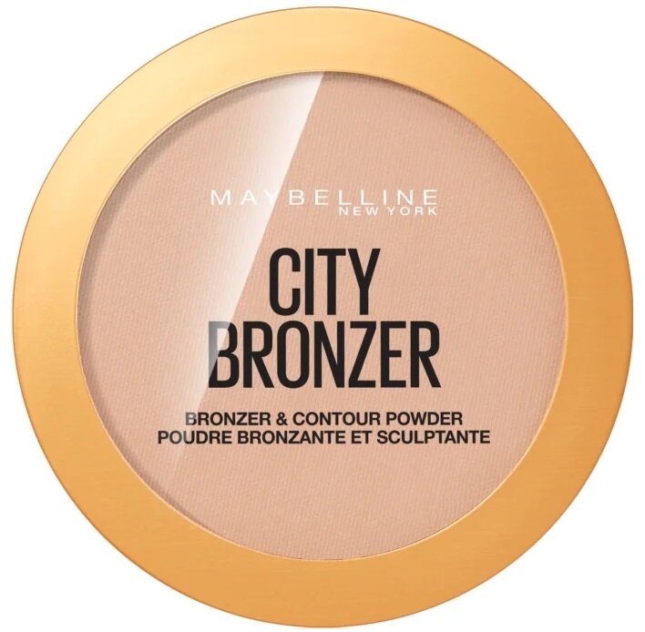 Maybelline New York City Bronzer & Contour Powder Makeup 250 Warm Medium 8g