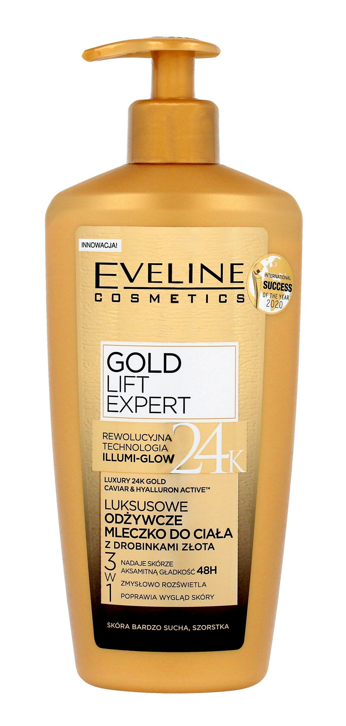 Eveline Cosmetics Luxury Expert Körperlotion 24k 350ml.