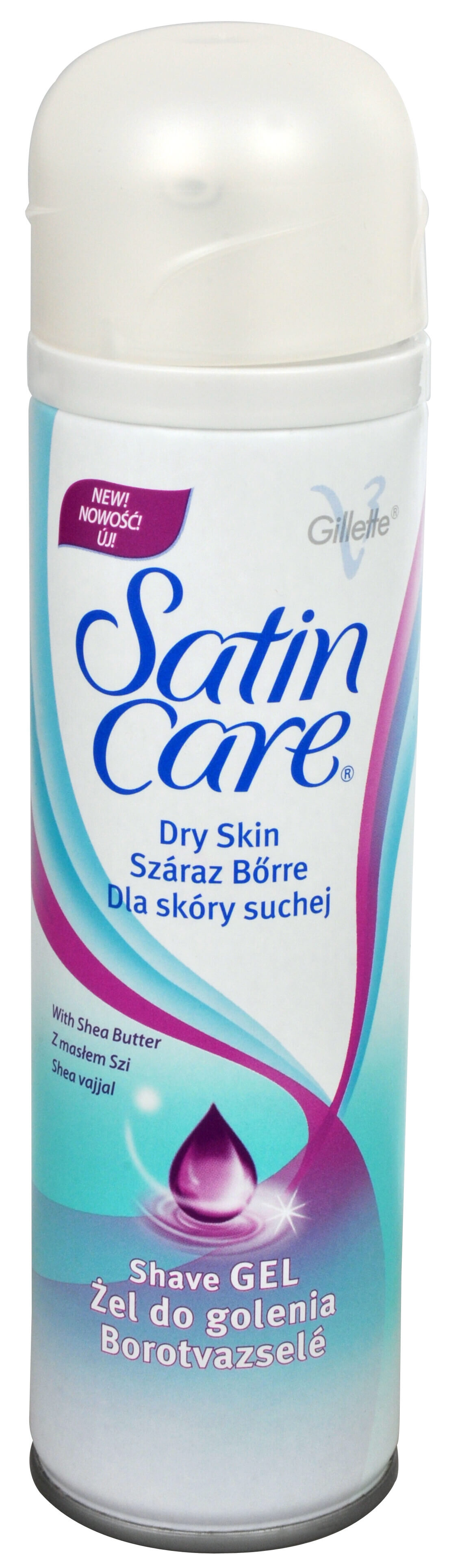 Shaving Gel with shea butter for dry Haut Satin Care (Shave Gel) 200ml