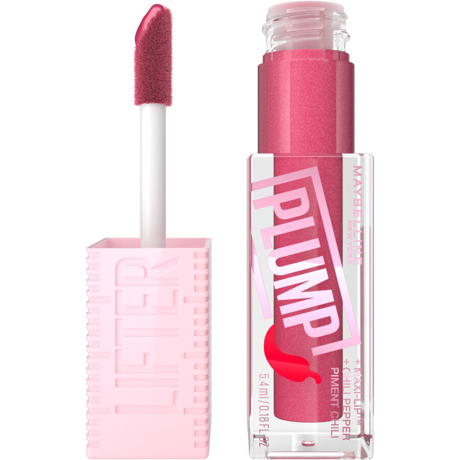 Maybelline New York Lifter Plump Lipgloss 001 Blush Blaze 5.4ml