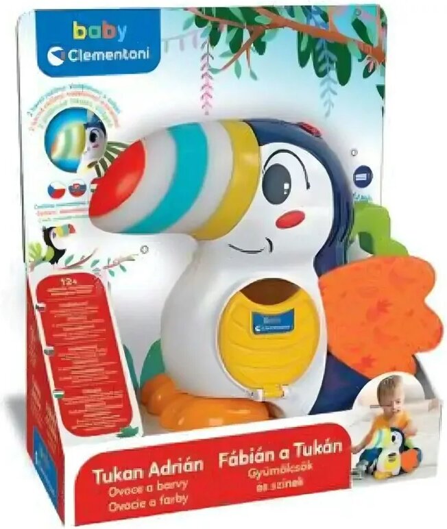 Tiere Fábián Tukan Fähigkeitstraining, Lehrspiel Clementoni