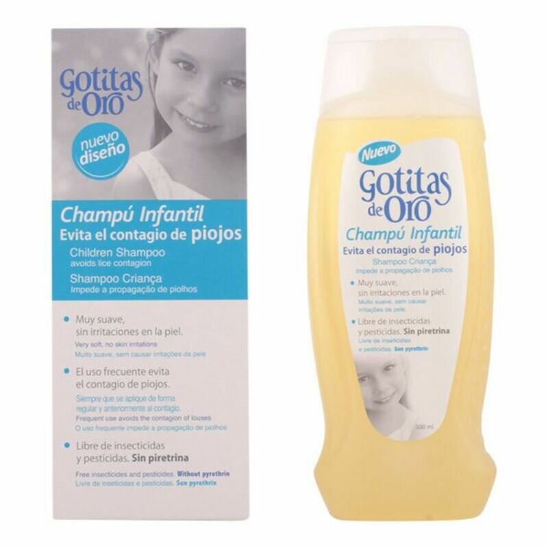 Instituto Espanol Gotitas De Oro Anti Louse Shampoo 500ml