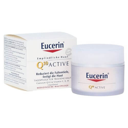 Eucerin Eucerin Empfindliche Haut Q10 ACTIVE ANTI-FALTEN TAGESPFLEGE, 50 ml