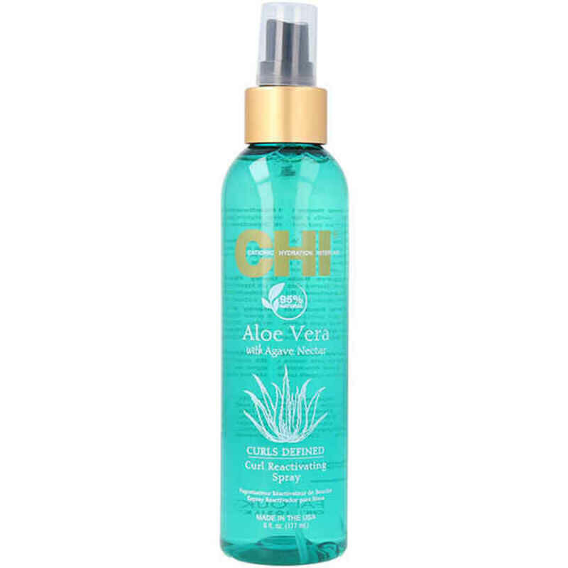 Haar-Lotion Farouk Chi Aloe Vera Curls Defined Spray Aloe Vera 