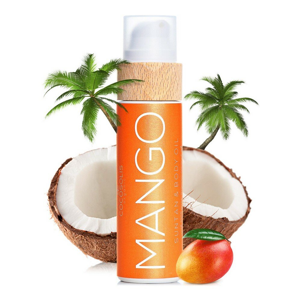 Cocosolis Mango Sun Tan & Body Oil 110ml