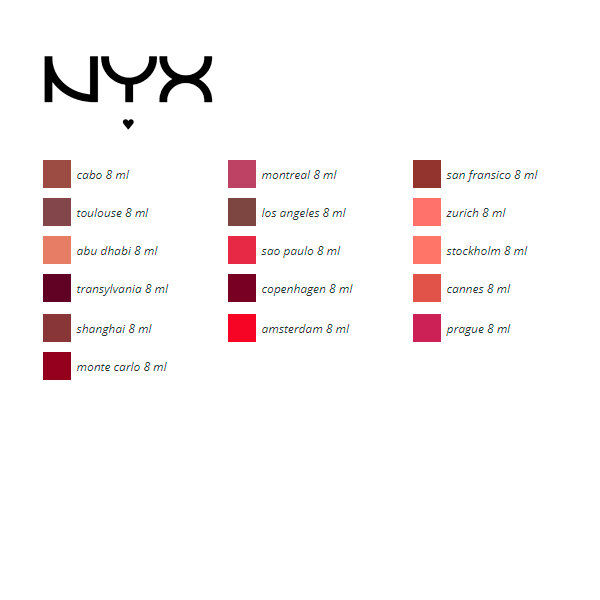 NYX Professional Makeup Soft Matte Lip Cream Prague 8ml