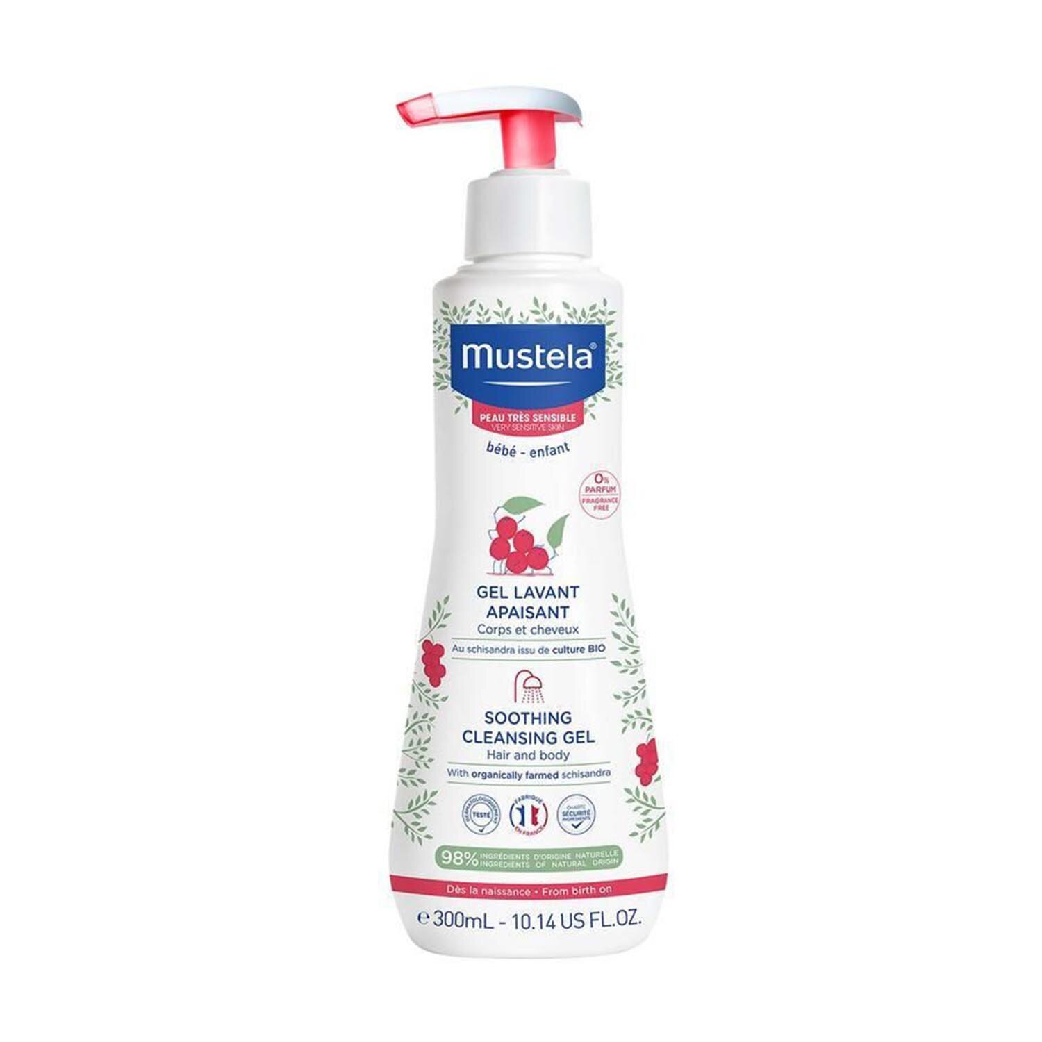 Mustela Soothing Cleansing Gel Hair And Body