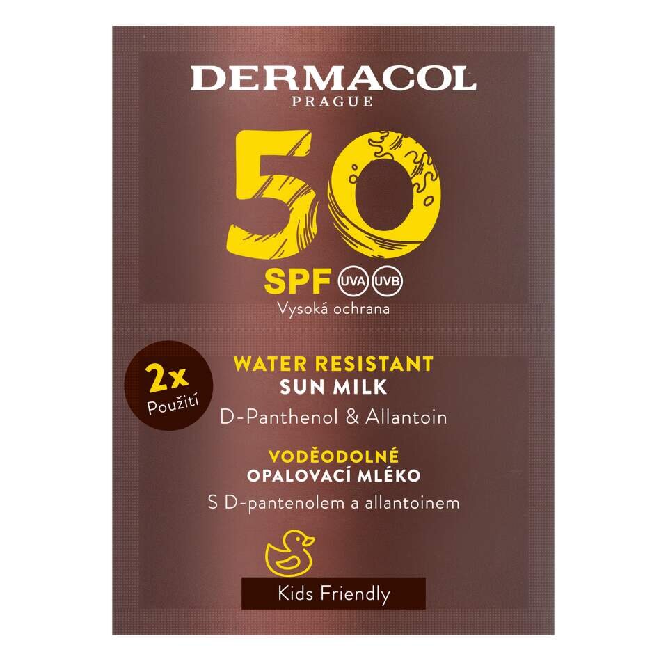 Wasserbeständige Sonnenmilch SPF 50 (Wasserbeständige Sonnenmilch) 2 x 15 ml