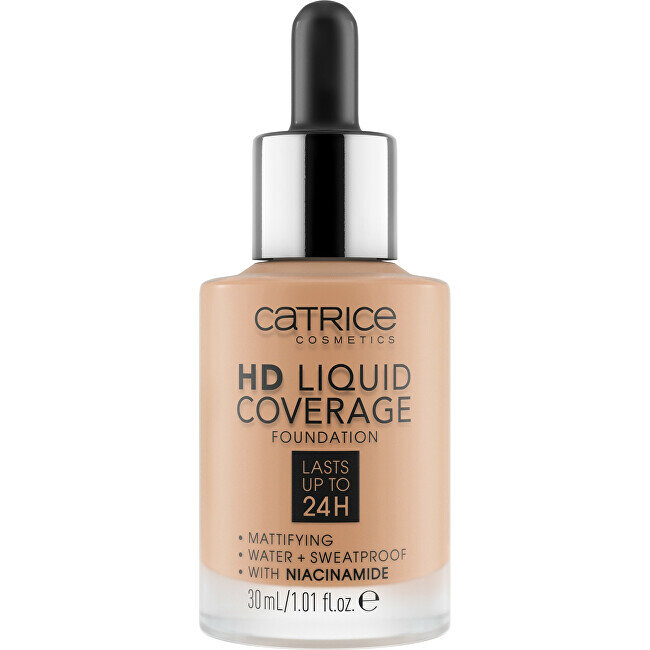 Catrice Hd Liquid Coverage Foundation Lasts Up to 24h 020-Rose Beige 30ml