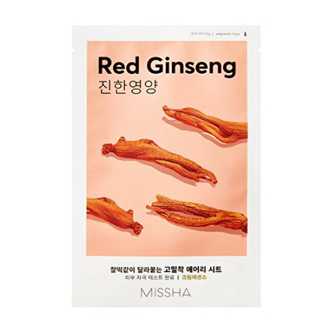 Missha Air Fit Sheet Mask Red Ginseng 19g