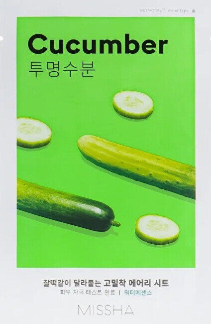 Missha Air Fit Sheet Mask Cucumber 19g