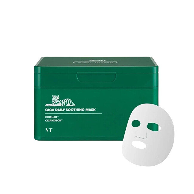 VT Cosmetics Cica Tägliche Beruhigungsmaske 30 Stück