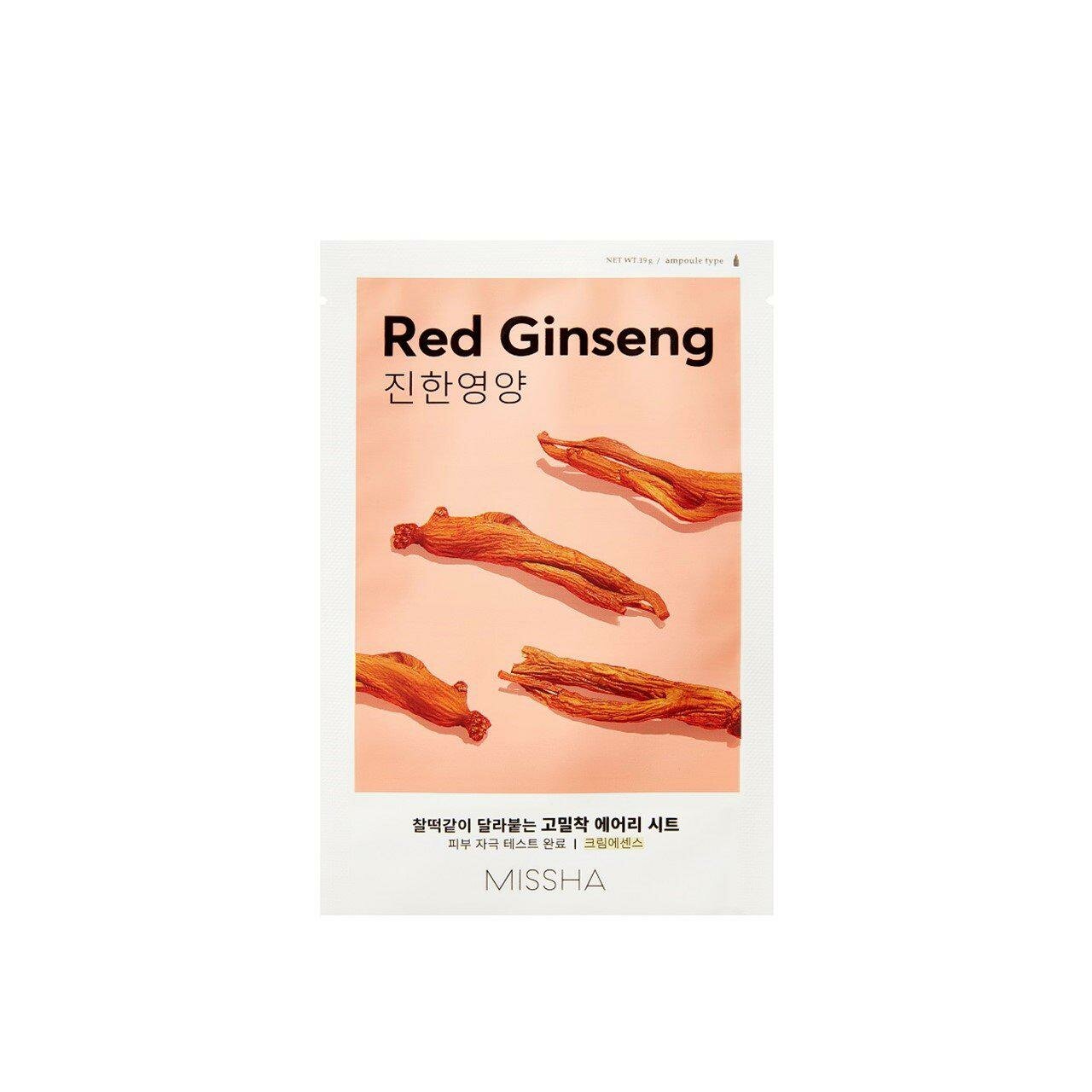Missha Air Fit Sheet Mask Red Ginseng 19g