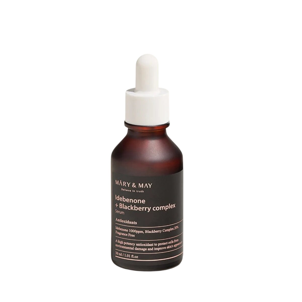 MARY&MAY Idebenone + Blackberry Complex Glättendes Gesichtsserum 30ml