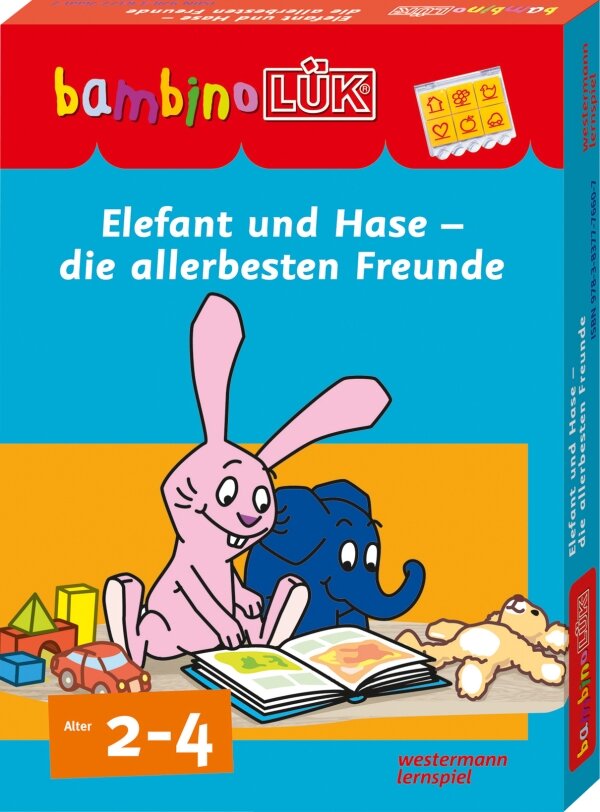 BL Set Elefant und Hase besten Freunde