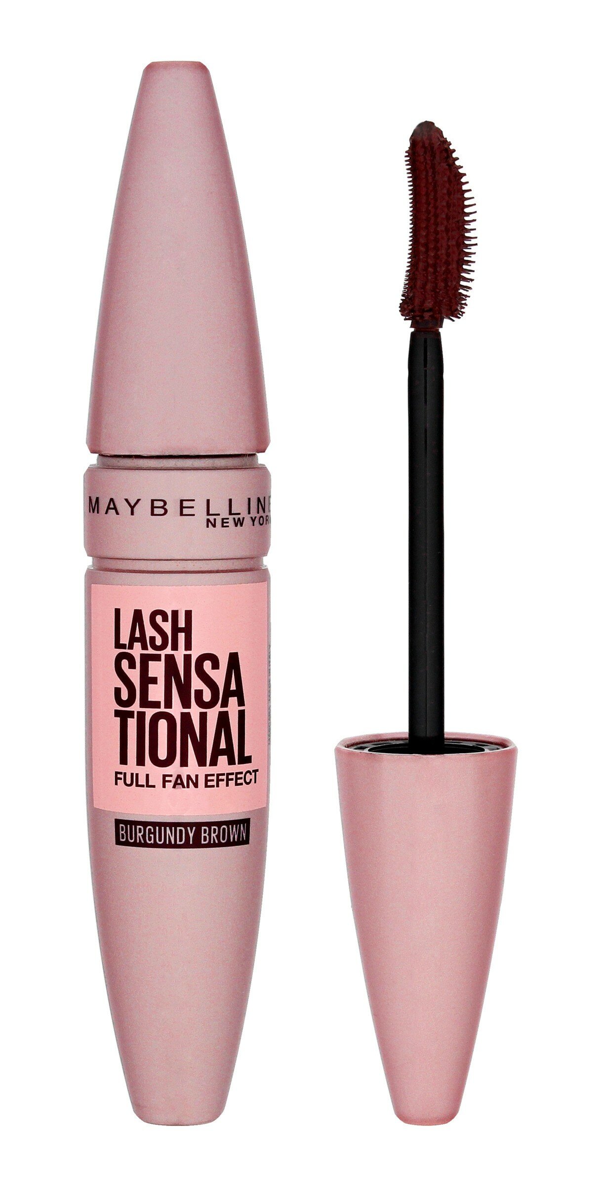 Maybelline New York Mascara für Volumen und Definition, Lash Sensational Burgundy Brown