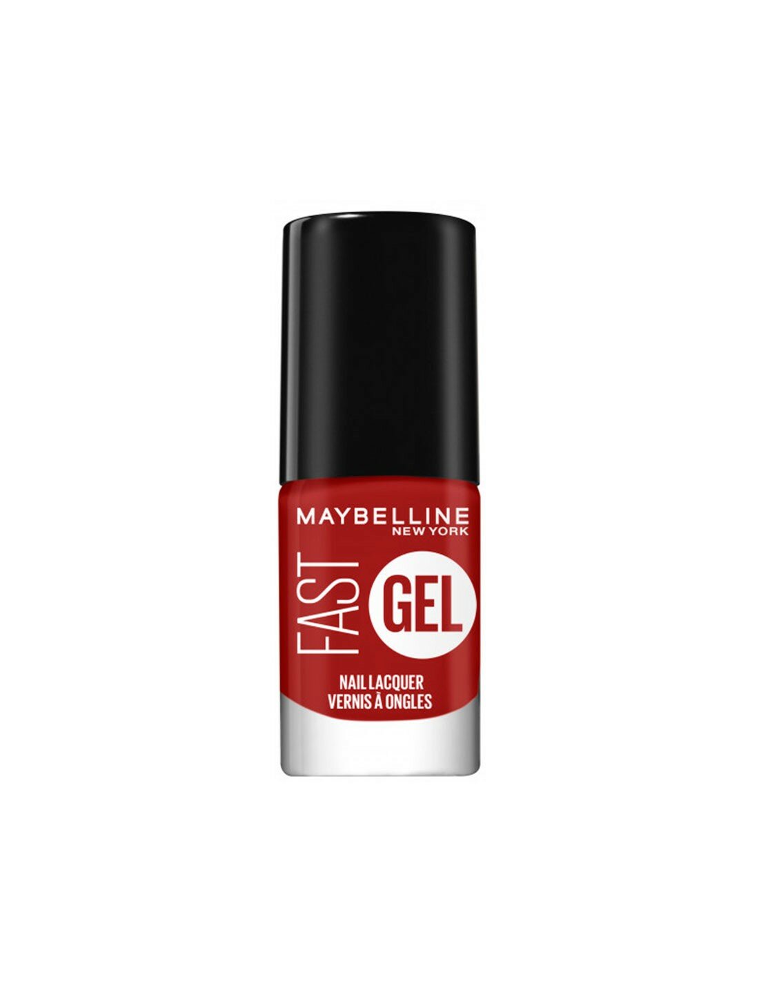 Maybelline New York Fast Gel Nail Lacquer 12-Rebel Red