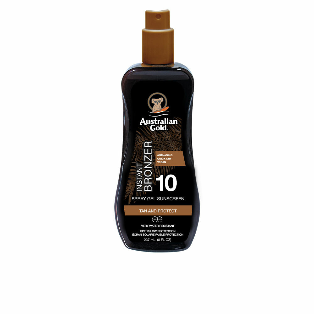 SUNSCREEN SPF10 spray gel with instant bronzer 237ml