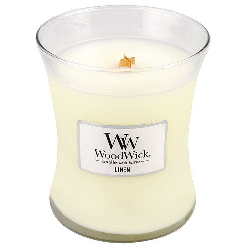 WoodWick Linen Duftkerze 275 g