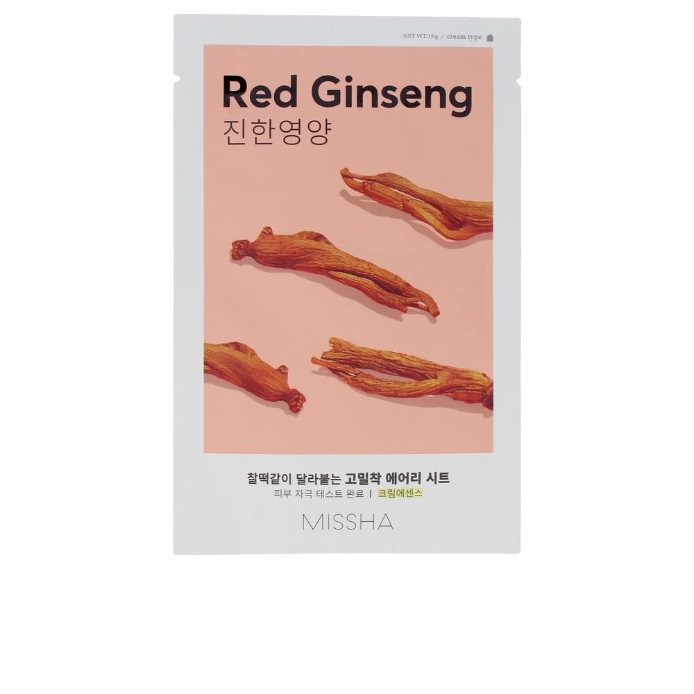 Missha Air Fit Sheet Mask Red Ginseng 19g