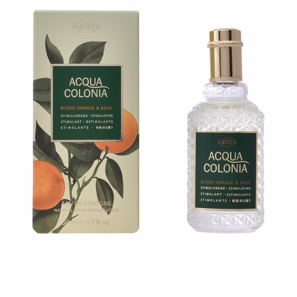 4711 Acqua Colonia Blood Orange And Basil Eau De Cologne Spray 50Ml